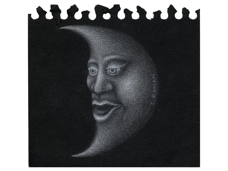 Moon Man drawing